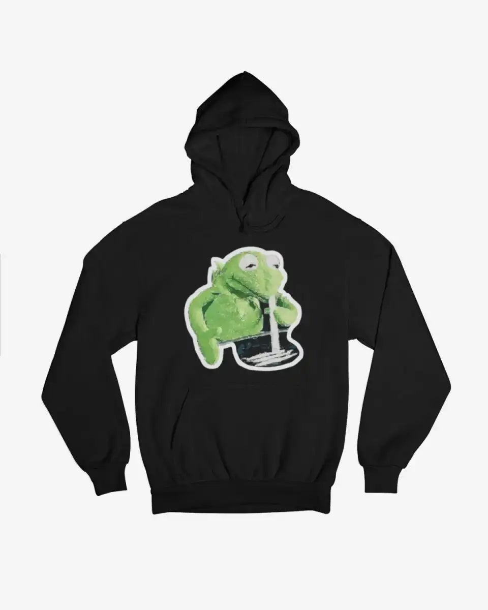 H114 - Hoodie - Snort Frog - Funny Outfits