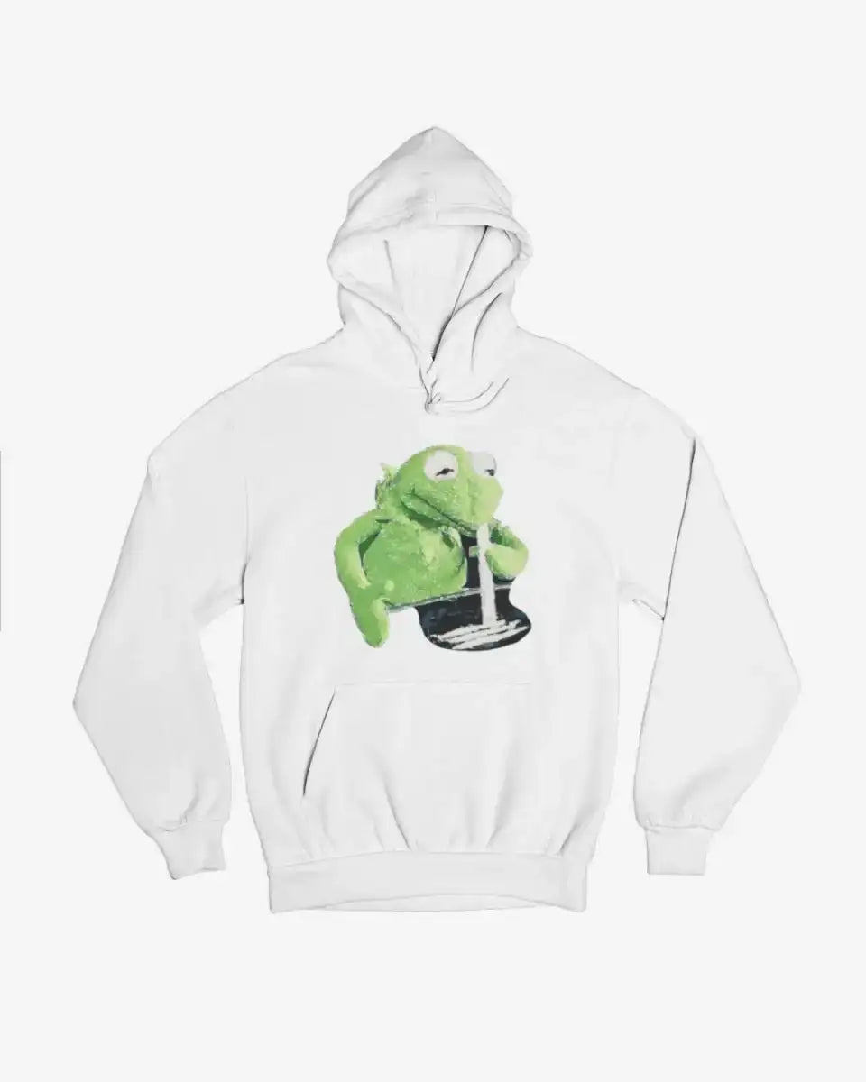 H114 - Hoodie - Snort Frog - Funny Outfits