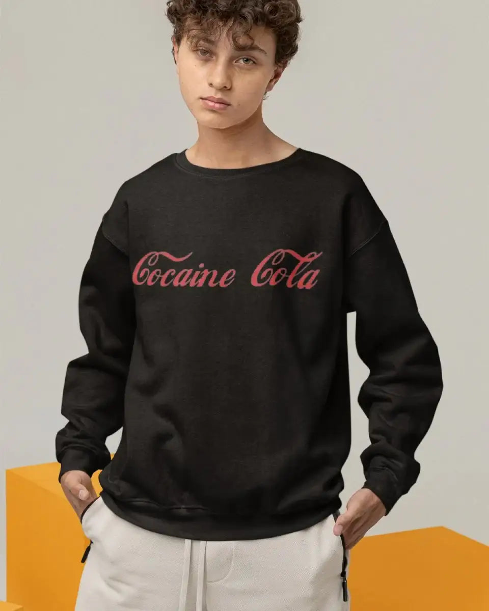 S105 - Sweatshirt - Cocaine - Funny Outfits