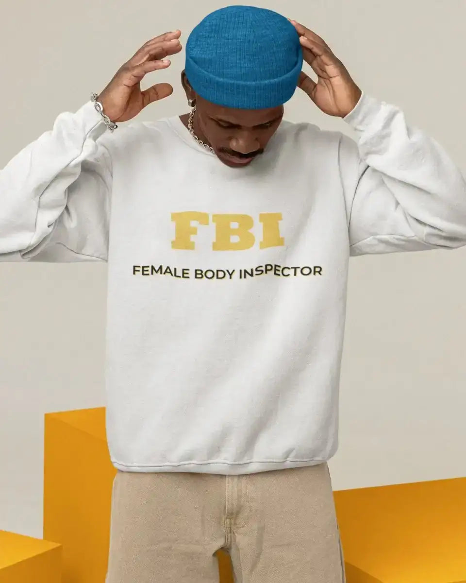 S205 - Sweatshirt - FBI - Funny Outfits