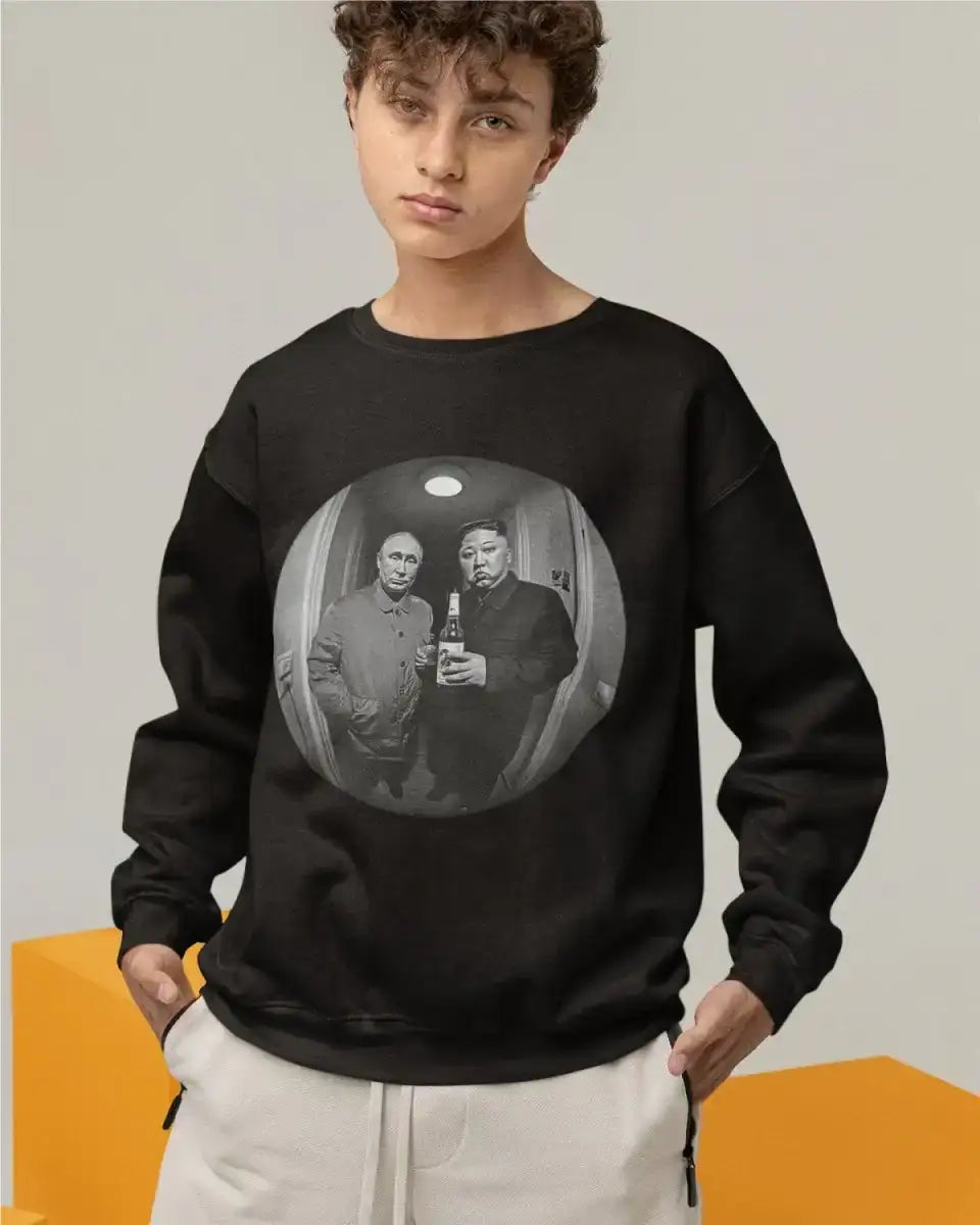 S301 - Sweatshirt - Putin & Kim - Funny Outfits