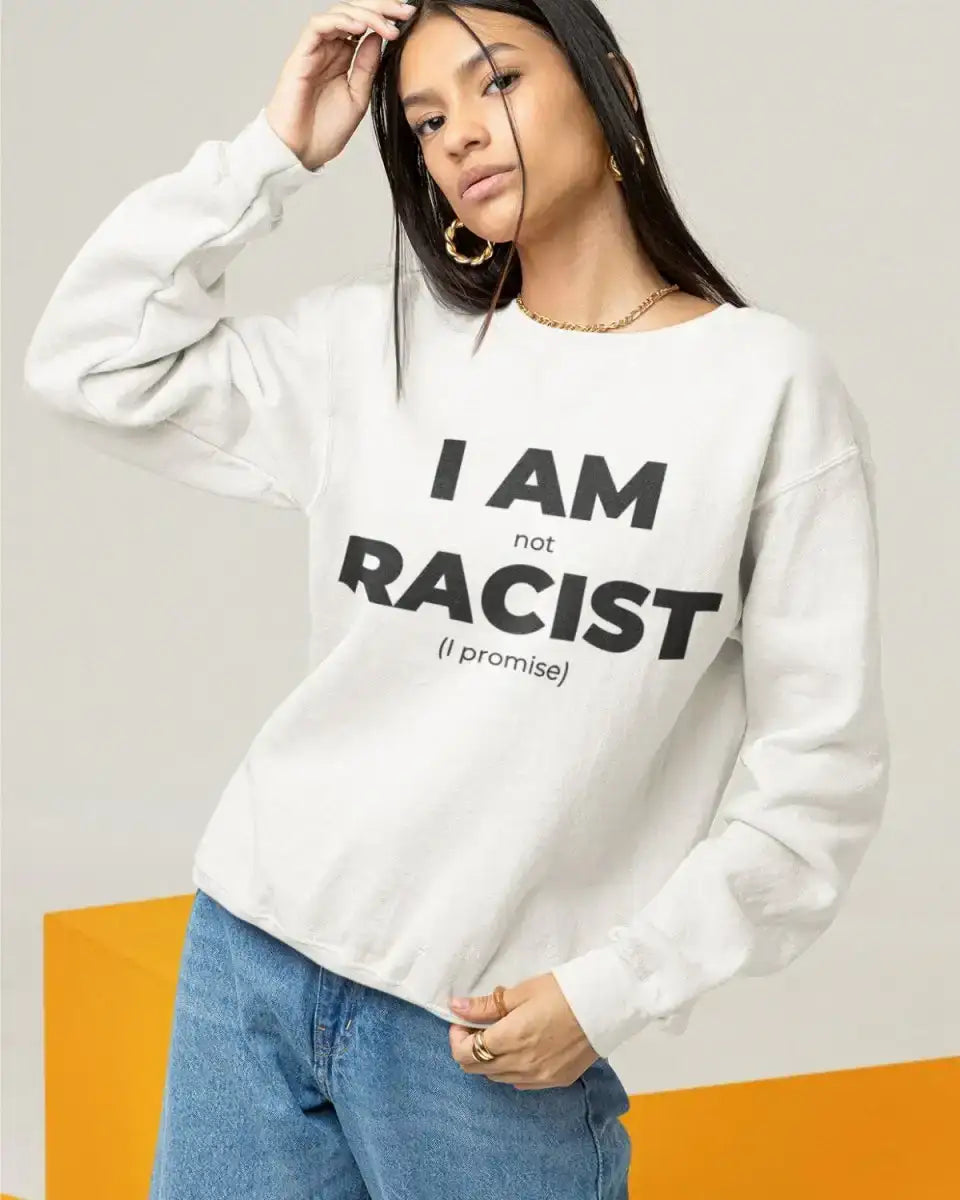 S306 - Sweatshirt - Not I Promise - Funny Outfits