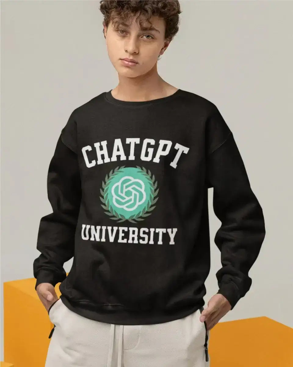 S402 - Sweatshirt - ChatGPT - Funny Outfits