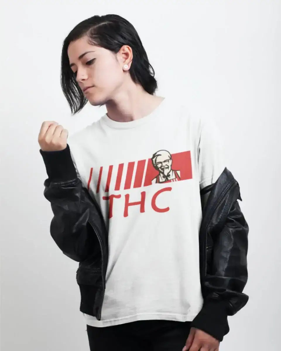 T112 - T-shirt - THC - Funny Outfits