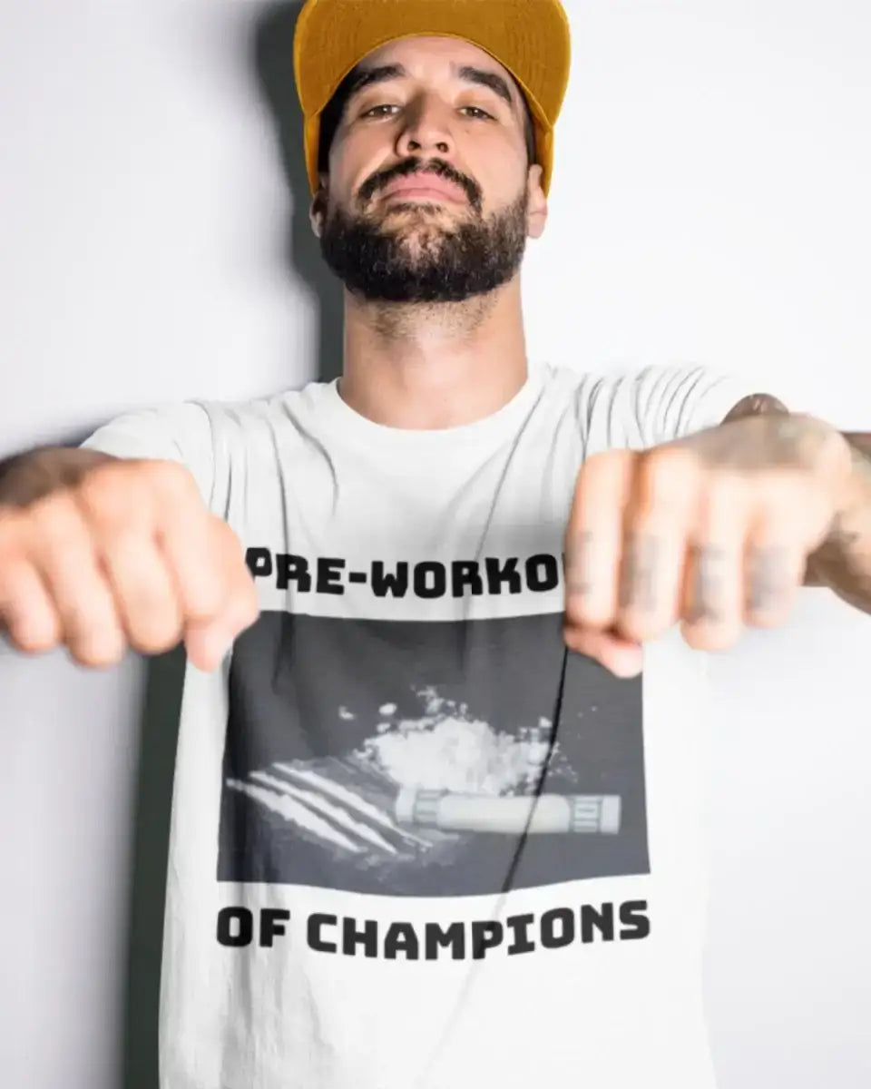 T117 - T-shirt - Pre - workout - Funny Outfits