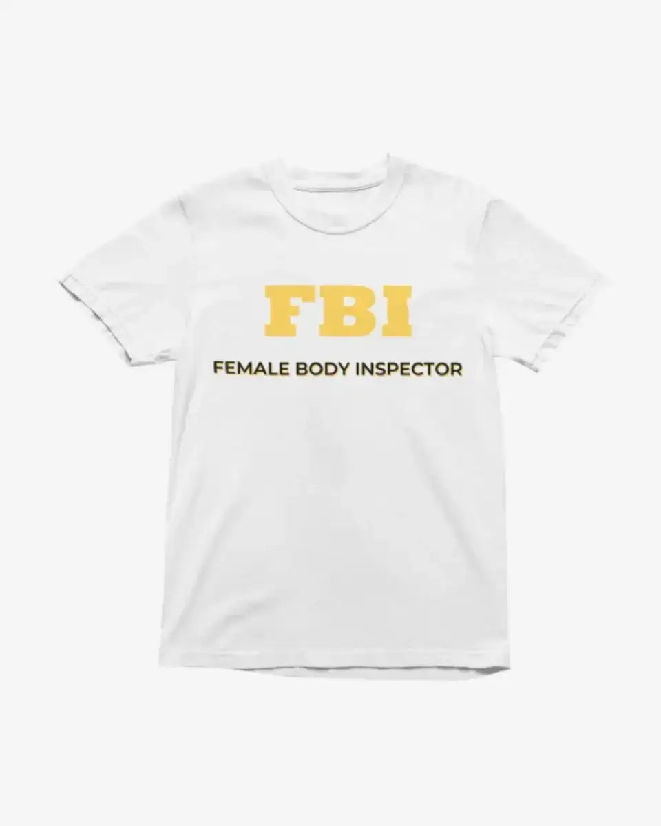 T205 - T-shirt - FBI - Funny Outfits