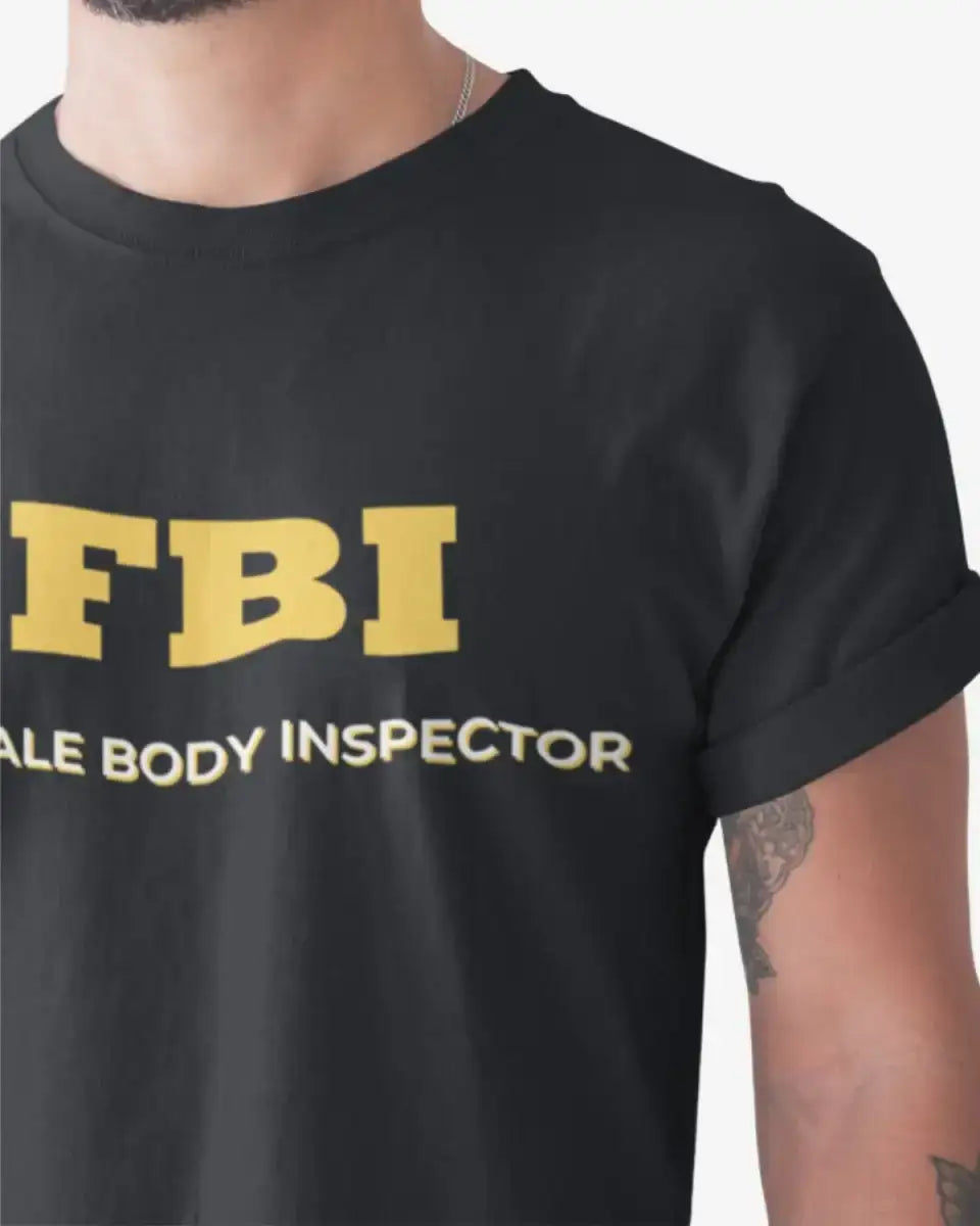T205 - T-shirt - FBI - Funny Outfits