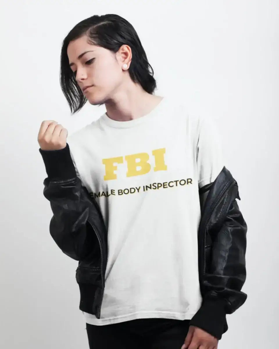 T205 - T-shirt - FBI - Funny Outfits