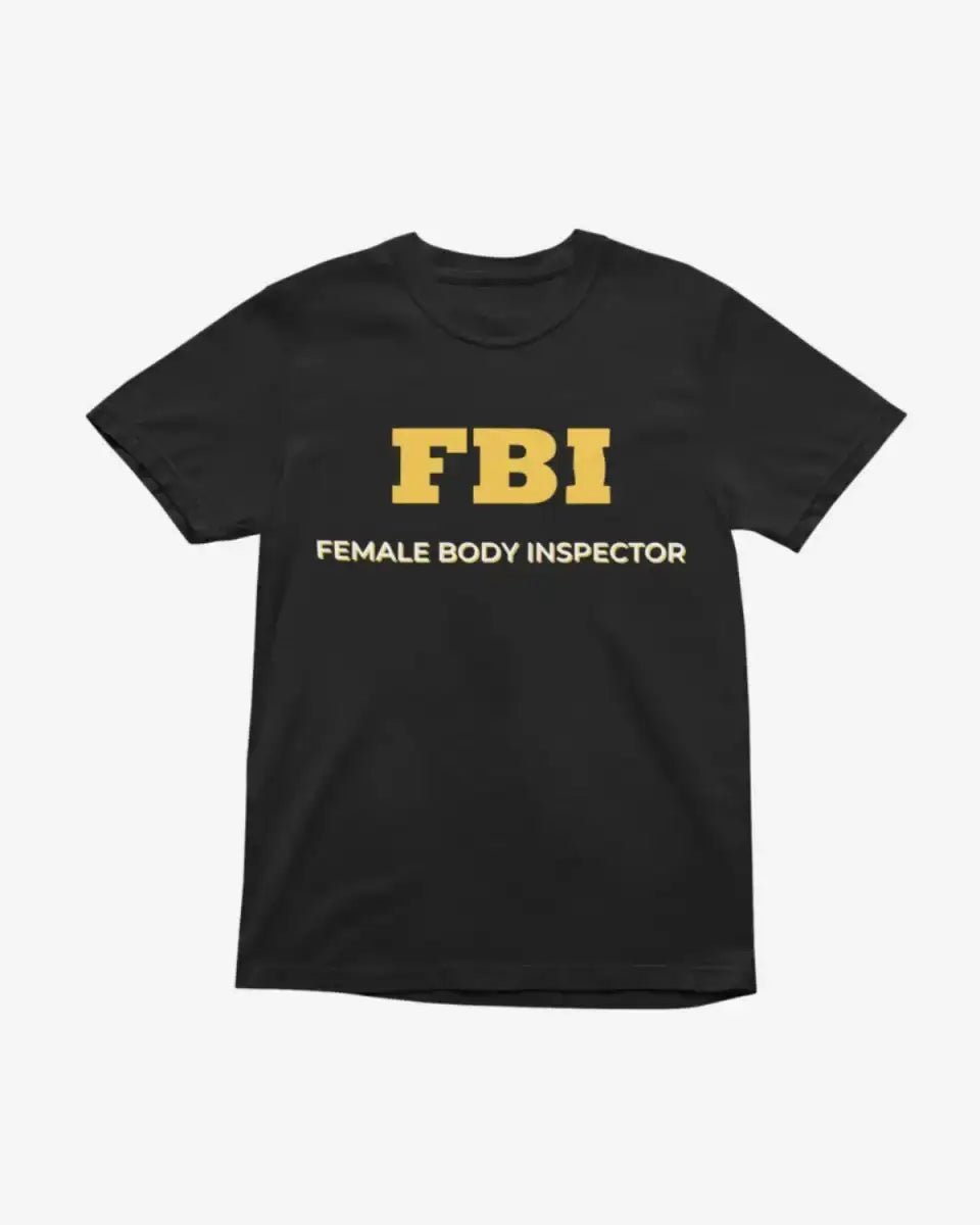 T205 - T-shirt - FBI - Funny Outfits