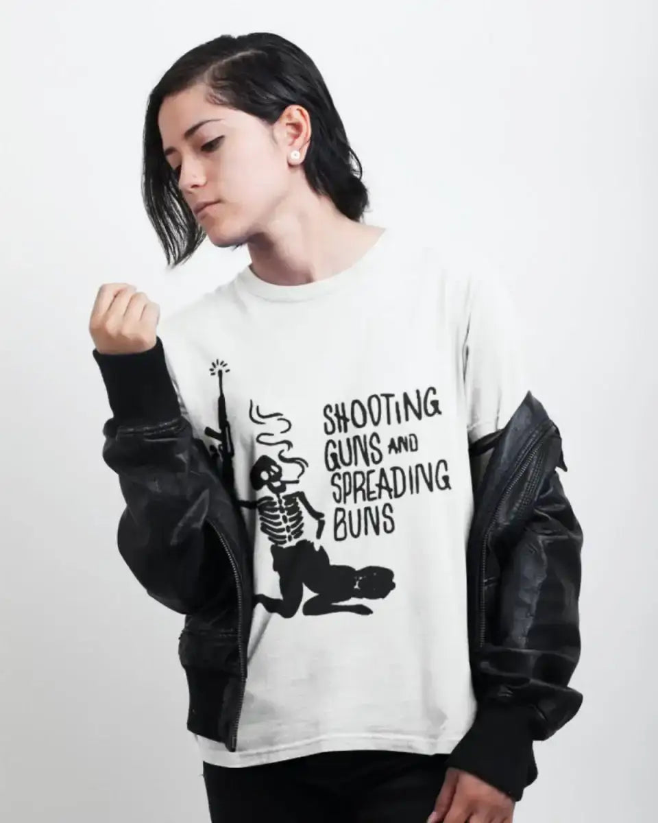 T211 - T-shirt - Shooting & Spreading - Funny Outfits