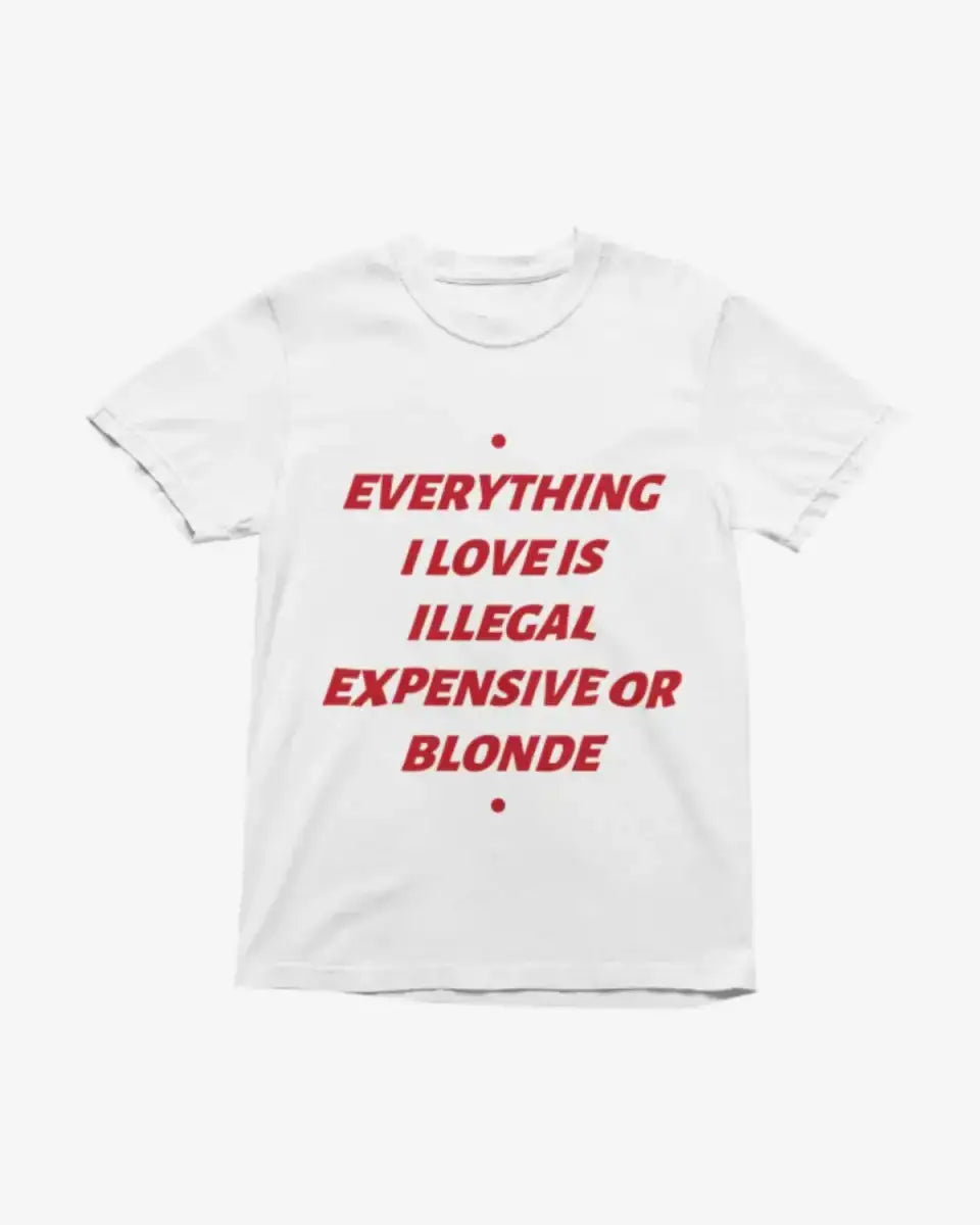 T213 - T-shirt - Illegal Love - Funny Outfits