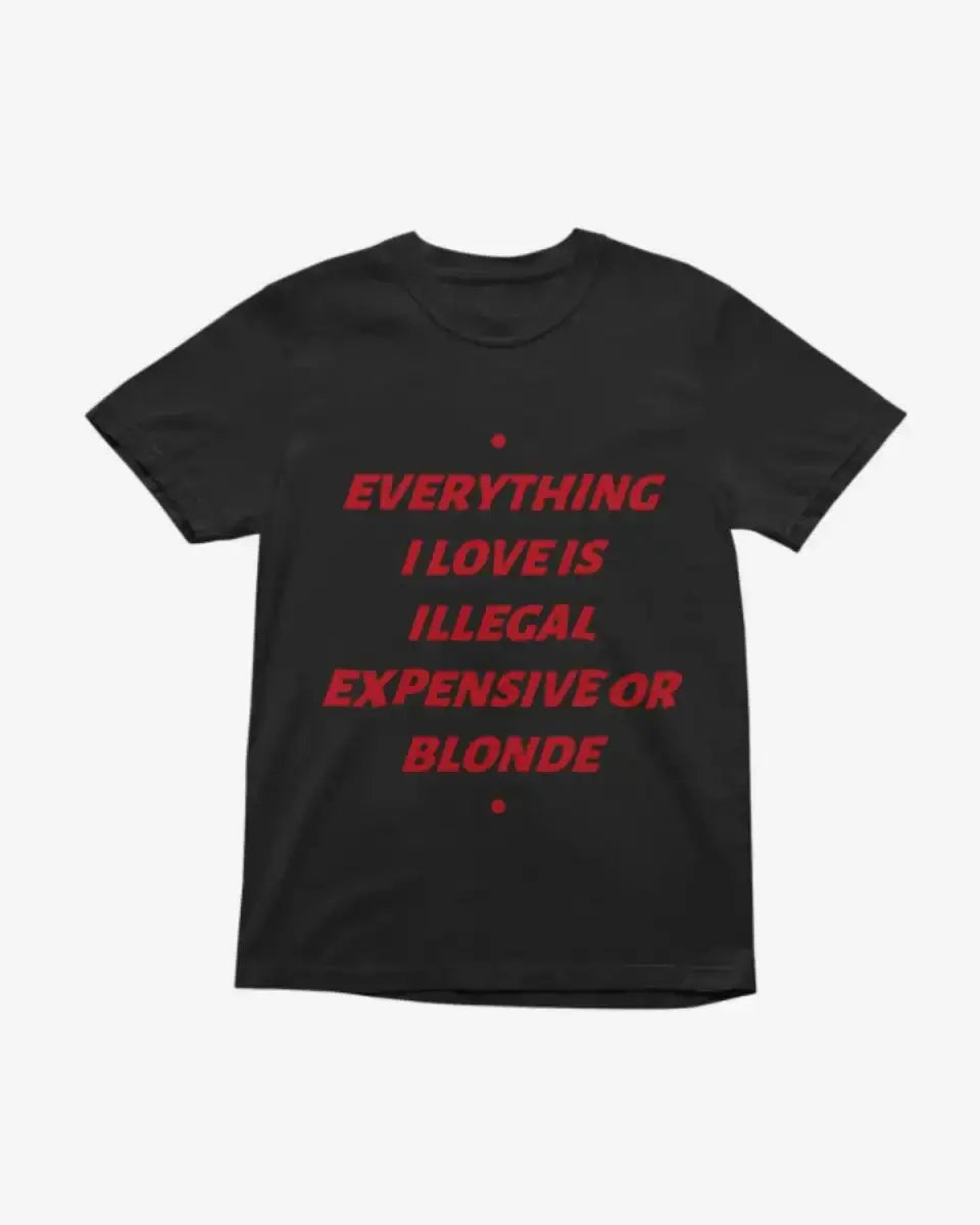 T213 - T-shirt - Illegal Love - Funny Outfits
