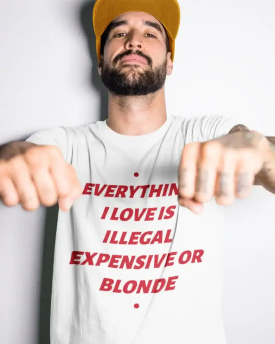 T213 - T-shirt - Illegal Love - Funny Outfits