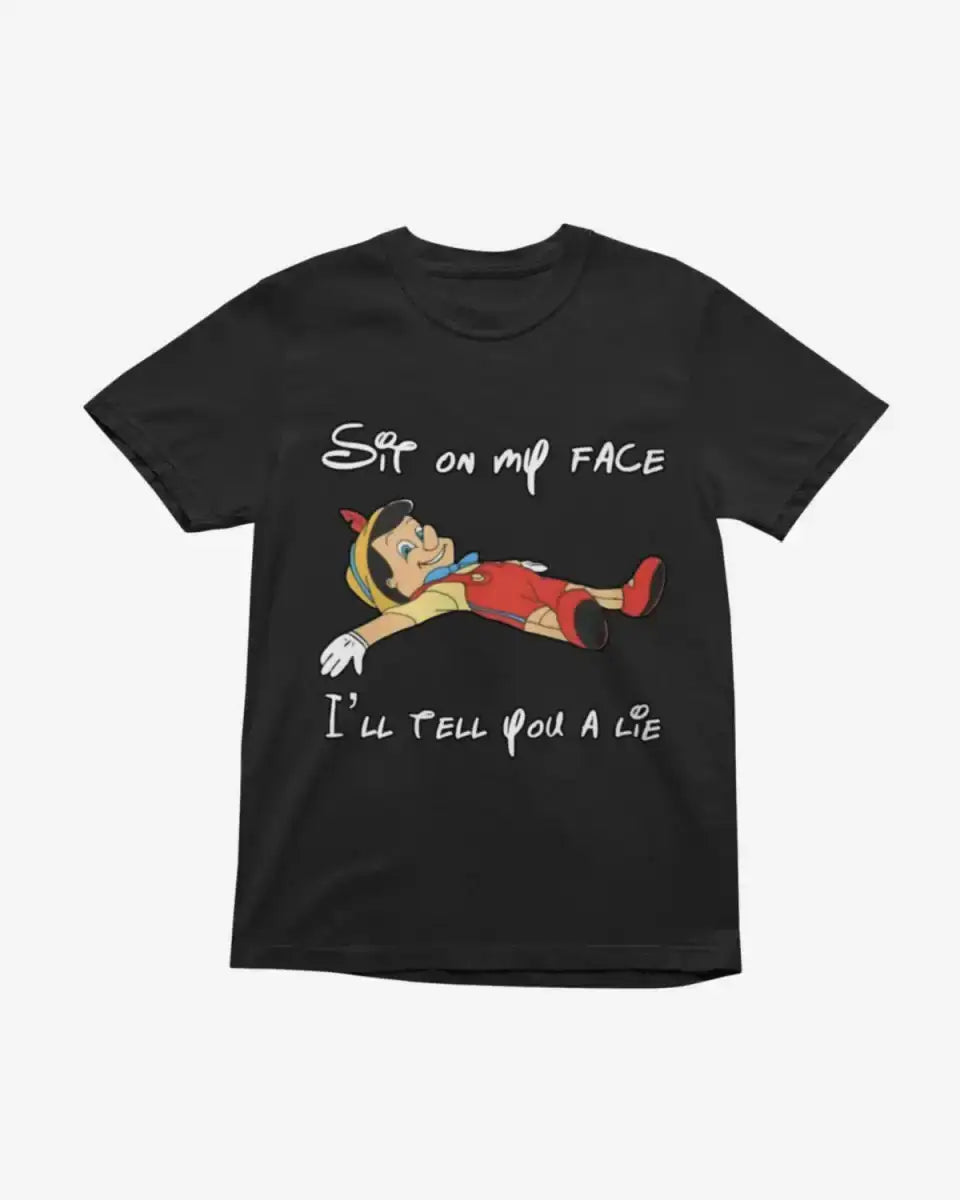 T231 - T-shirt - Sit On My Face - Funny Outfits