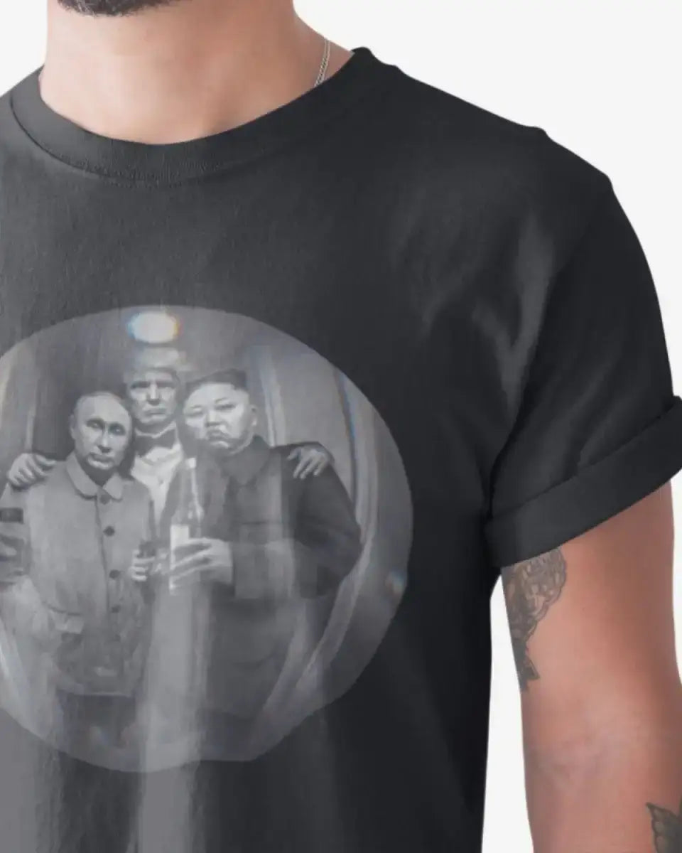 T305 - T-shirt - Putin & Kim & Trump - Funny Outfits