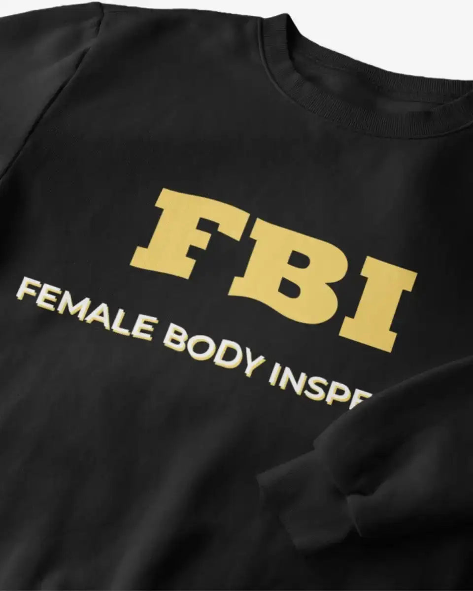 S205 - Sweatshirt - FBI - Funny Outfits