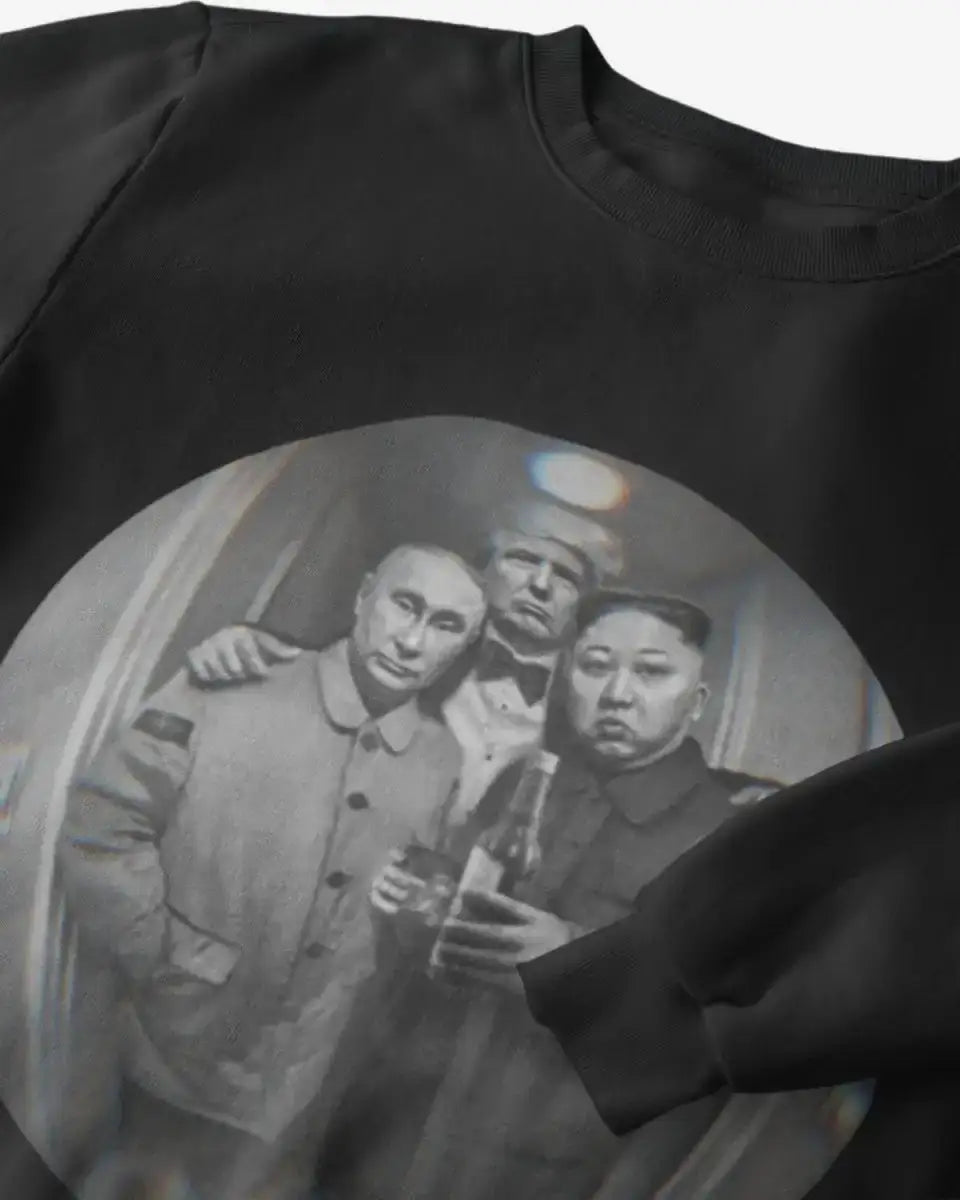 S305 - Sweatshirt - Putin & Kim & Trump - Funny Outfits