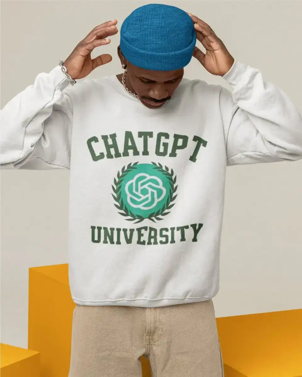 S402 - Sweatshirt - ChatGPT - Funny Outfits