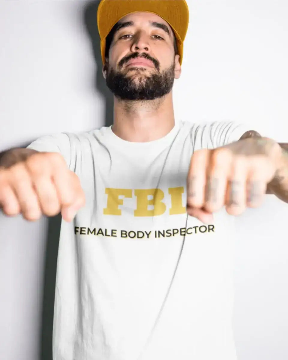 T205 - T-shirt - FBI - Funny Outfits