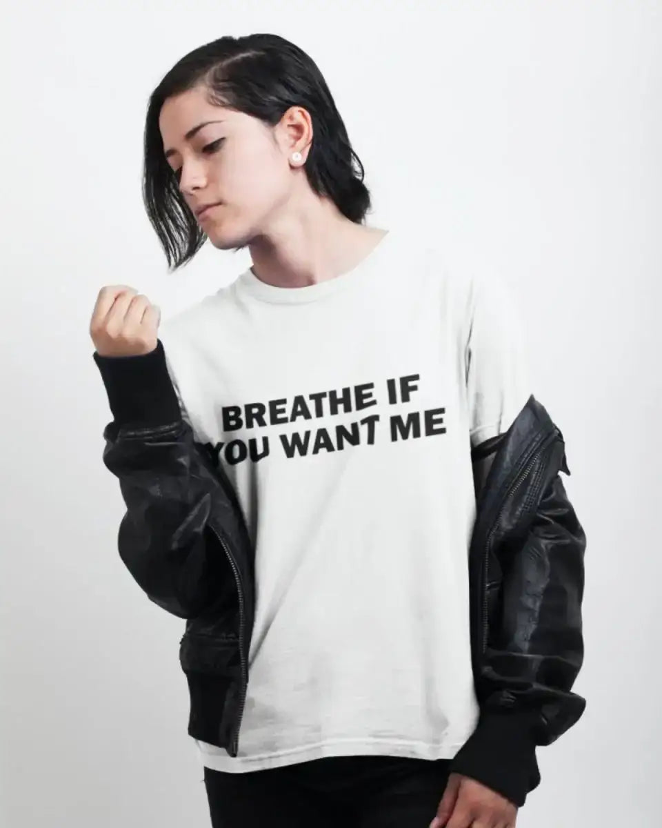 T210 - T-shirt - Breathe - Funny Outfits