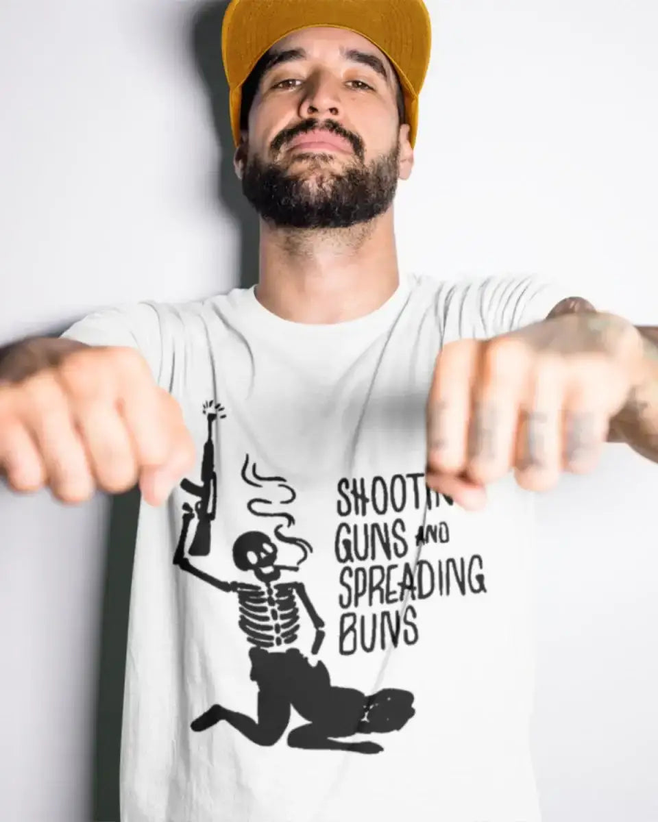 T211 - T-shirt - Shooting & Spreading - Funny Outfits