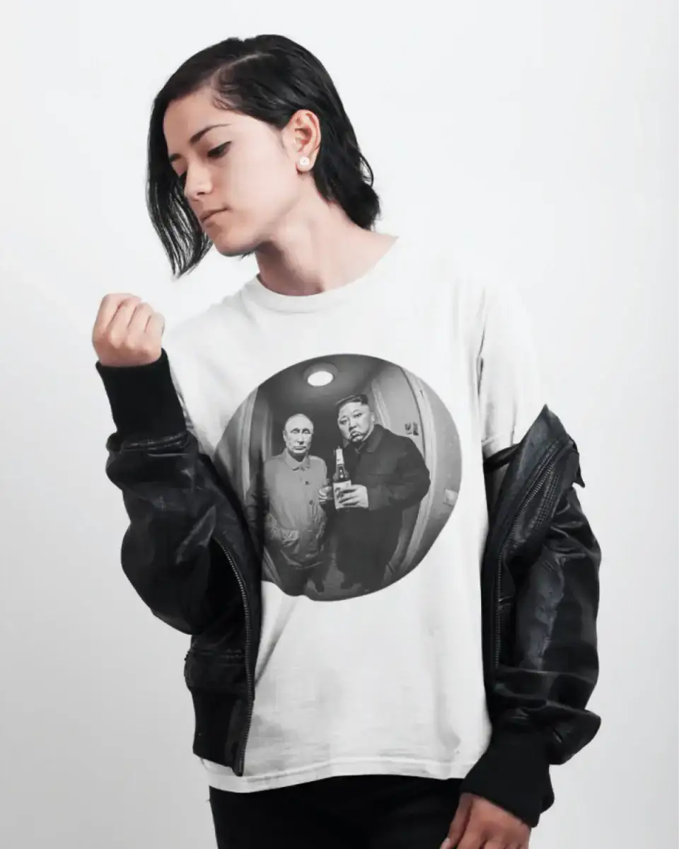 T301 - T-shirt - Putin & Kim - Funny Outfits