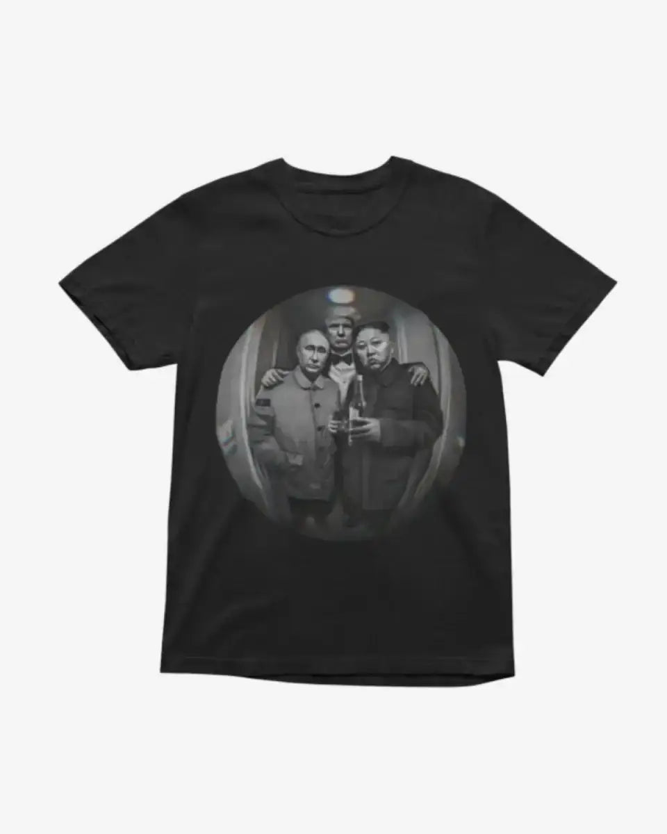 T305 - T-shirt - Putin & Kim & Trump - Funny Outfits