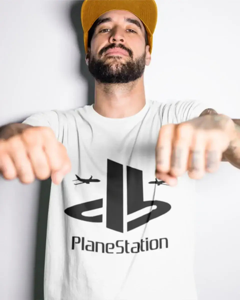 T310 - T-shirt - PlaneStation - Funny Outfits