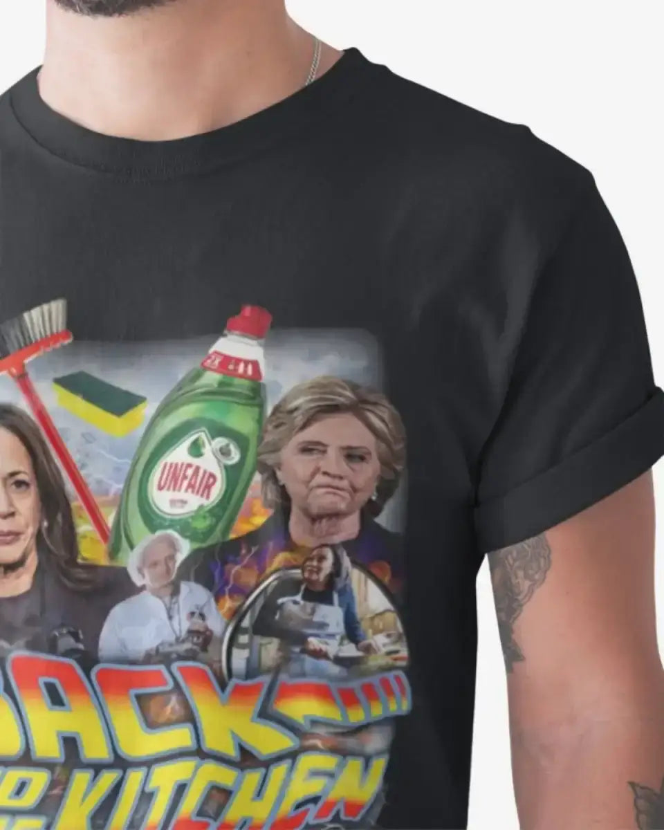 T313 - T-shirt - Back To Kitchen - Funny Outfits