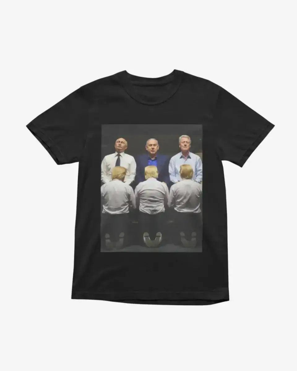 T314 - T-shirt - Trump 3 Heads - Funny Outfits