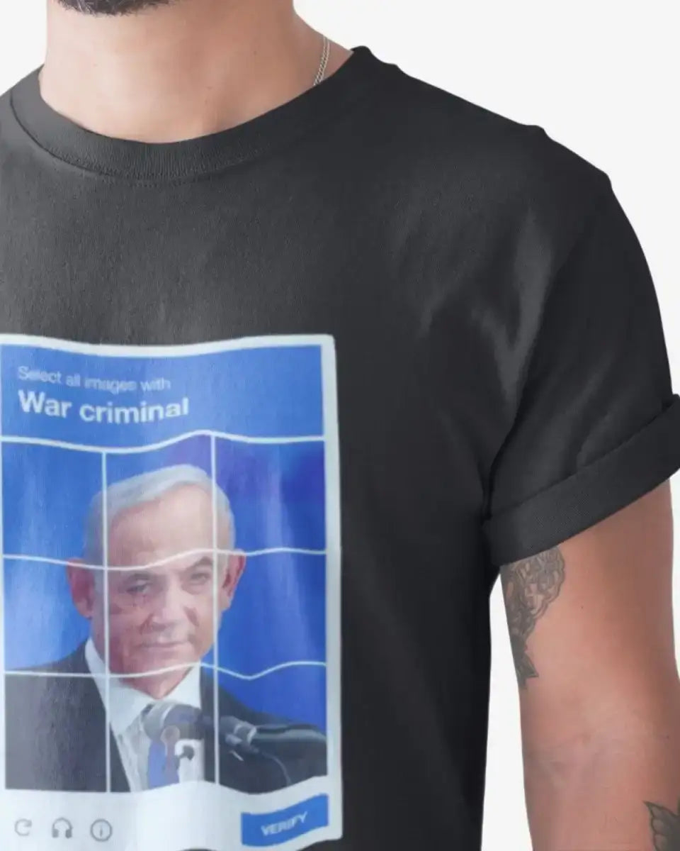 T315 - T-shirt - War Criminal - Funny Outfits