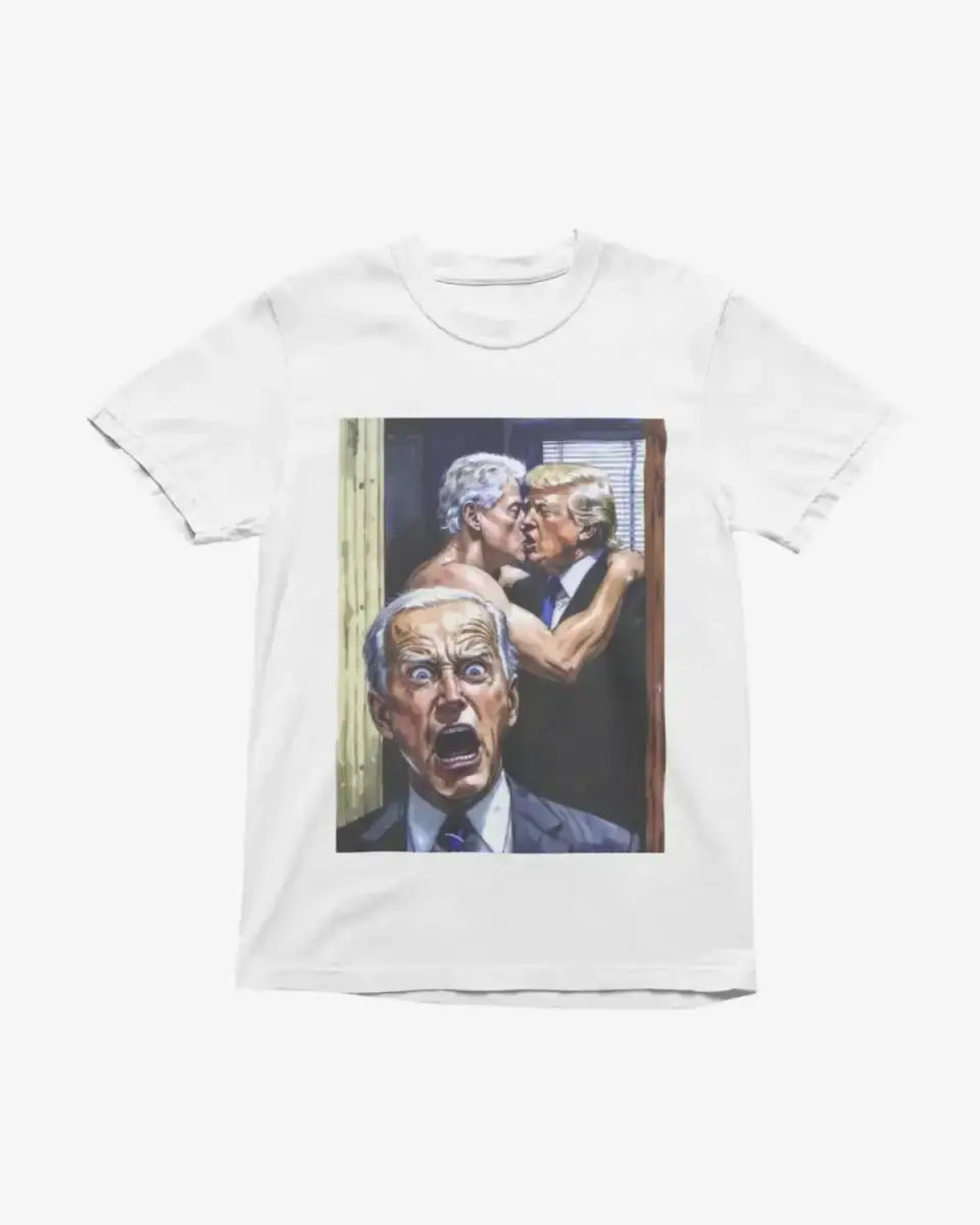 T317 - T-shirt - Biden Shocked - Funny Outfits