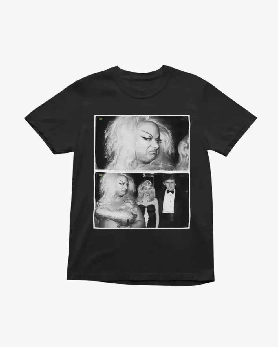 T318 - T-shirt - DIVINE / TRUMP - Funny Outfits