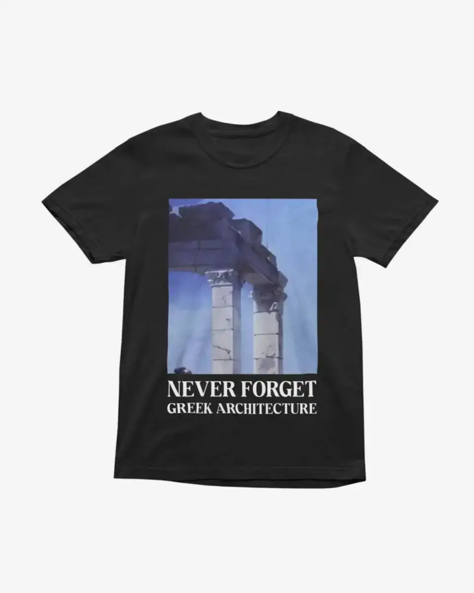 T329 - T-shirt - Greek Architecture - Funny Outfits