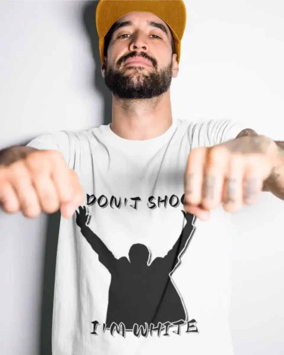 T406 - T-shirt - Don't Shoot - Funny Outfits